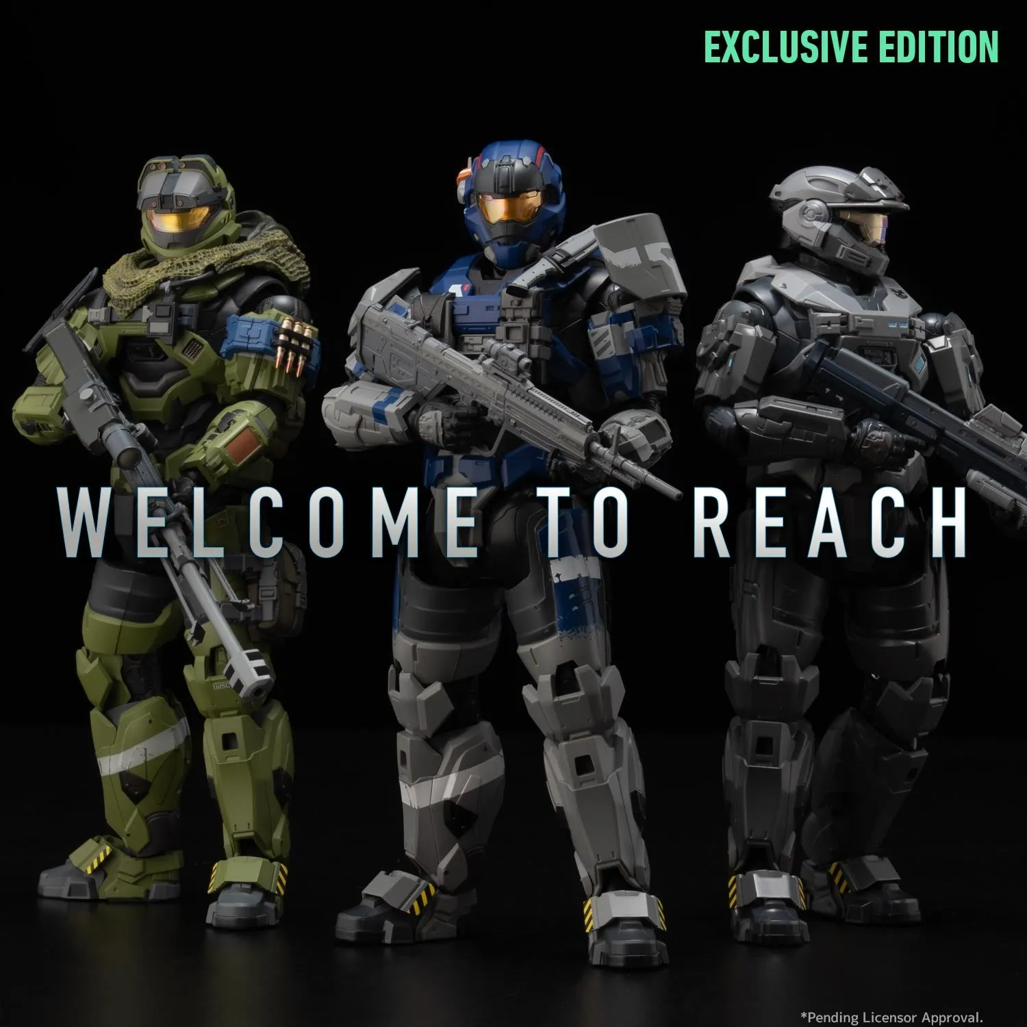 1000Toys - Re:Edit Halo Reach - JUN-A266 (Noble Three) (PX Exclusive) 1/12 Scale Figure