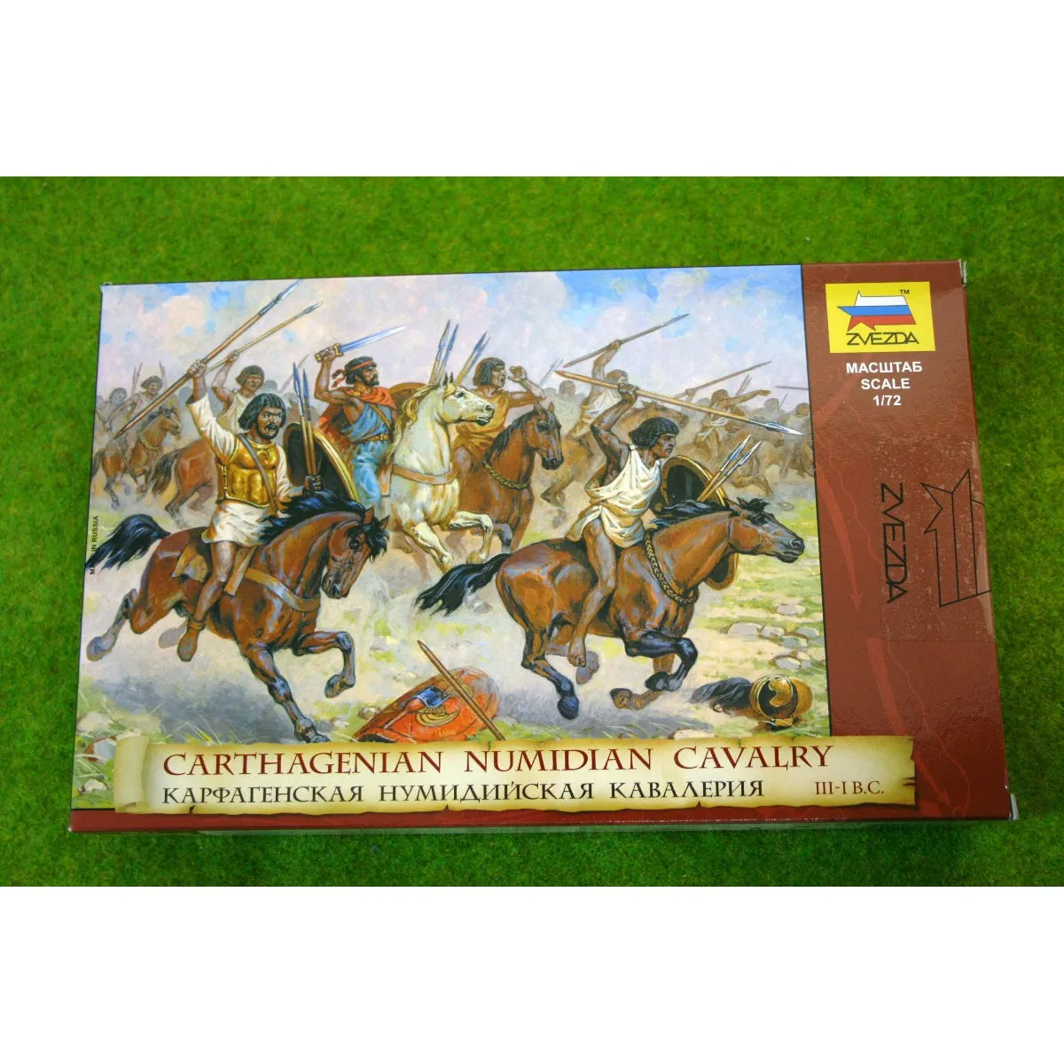 1/72 Carthaginian Numidian Cavalry (IIII BC)  Plastic Model Kit