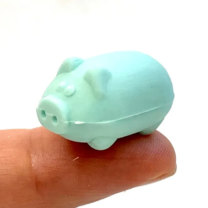 381921 DOUBLE MINI PIG ERASERS-20