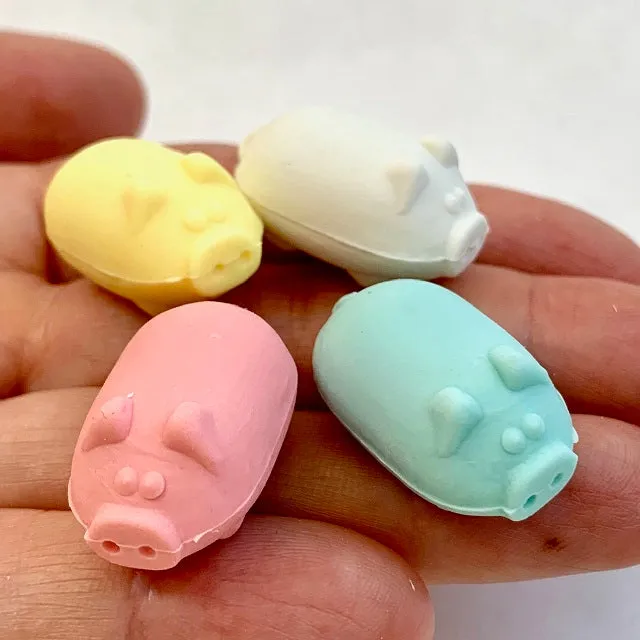 381921 DOUBLE MINI PIG ERASERS-20