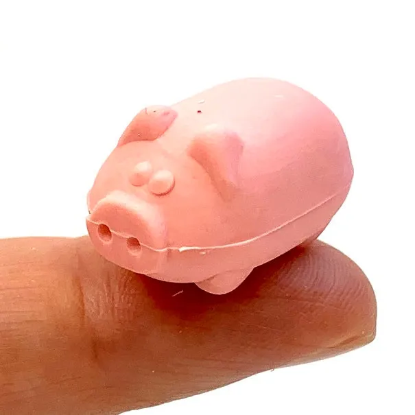 381921 DOUBLE MINI PIG ERASERS-20