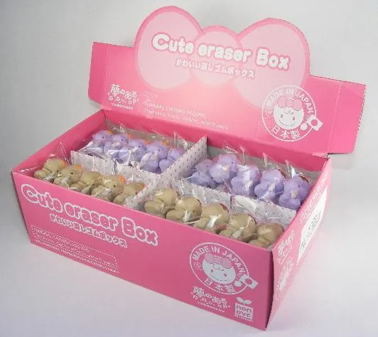 381921 DOUBLE MINI PIG ERASERS-20