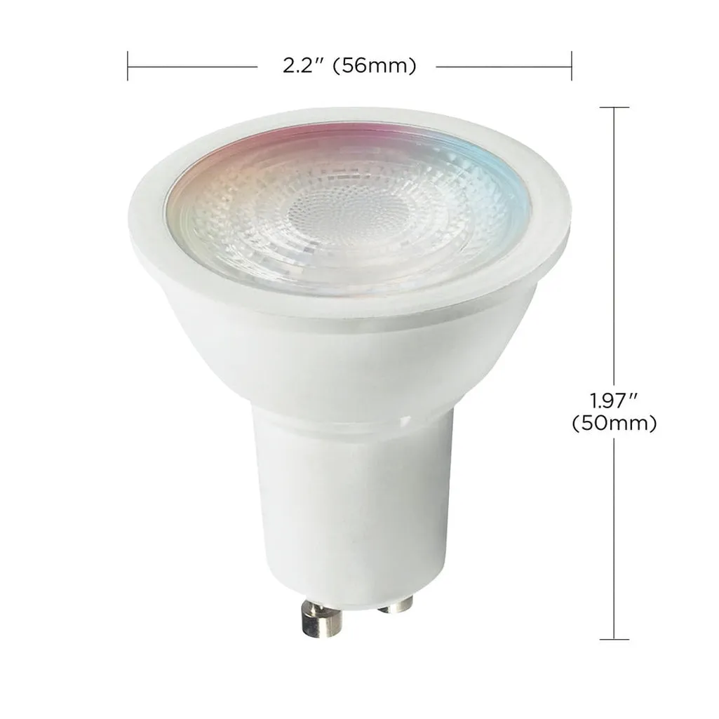 5.5W - MR16 LED - Tunable White - Starfish IOT - 120V - 385 Lumens - RGBW - T20 - 90 CRI