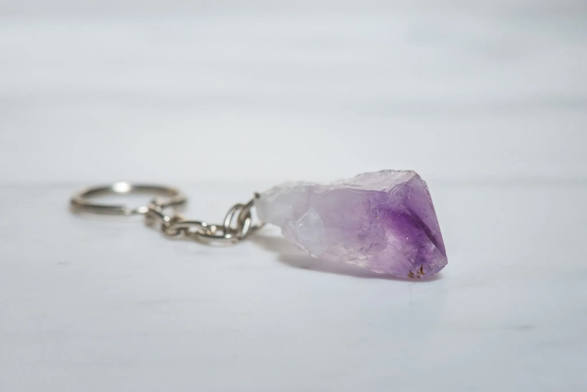 Amethyst Keychain