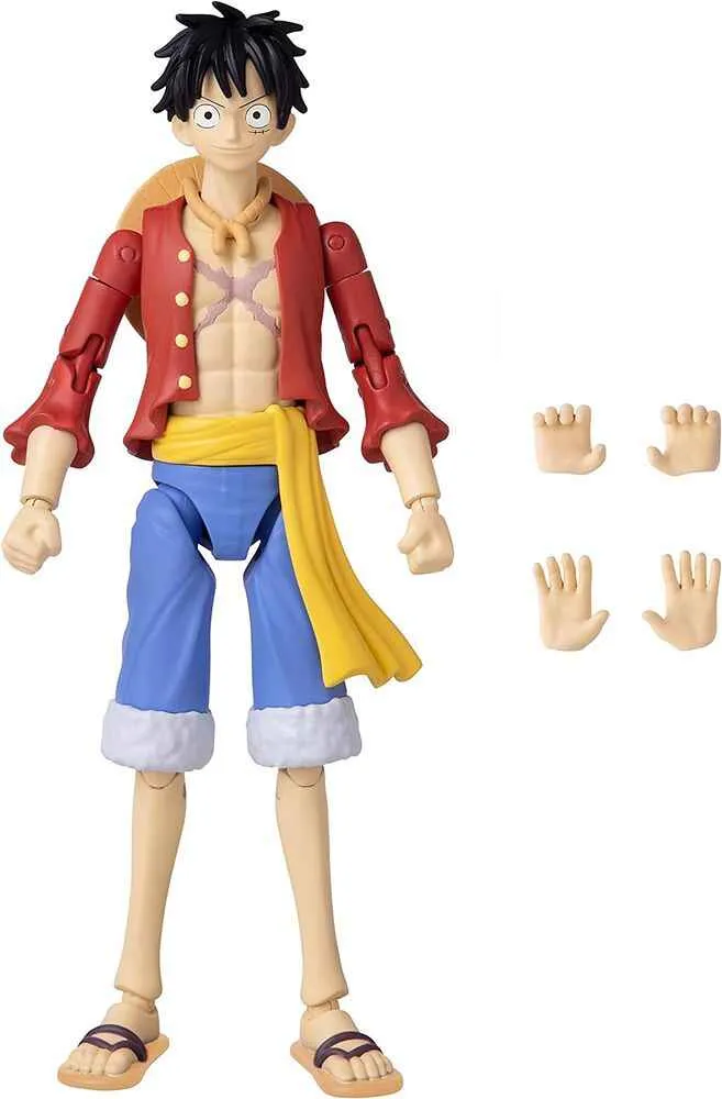 Anime Heroes One Piece Monkey D. Luffy 6.5 Inch Action Figure