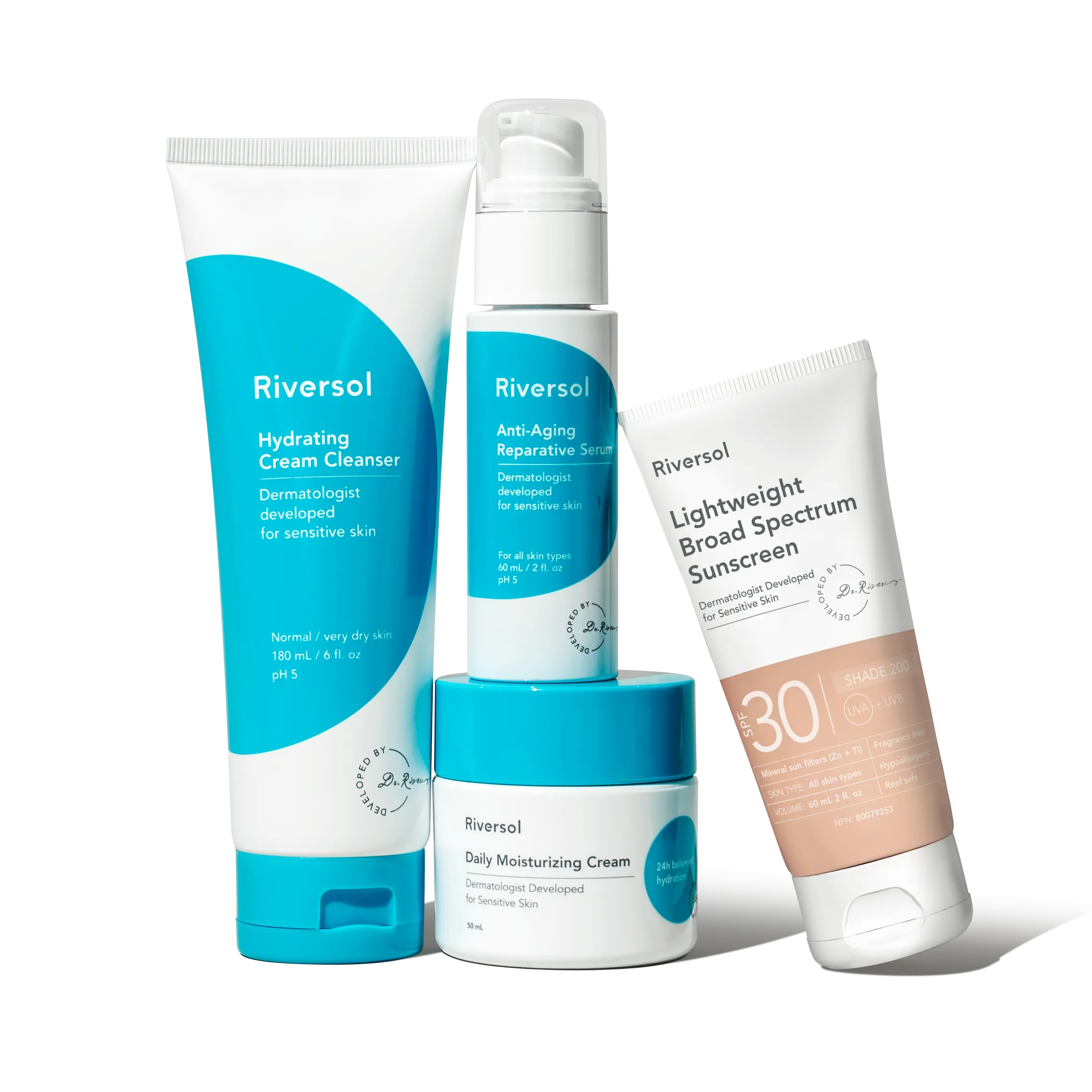 Anti-Aging Trio and Sunscreen