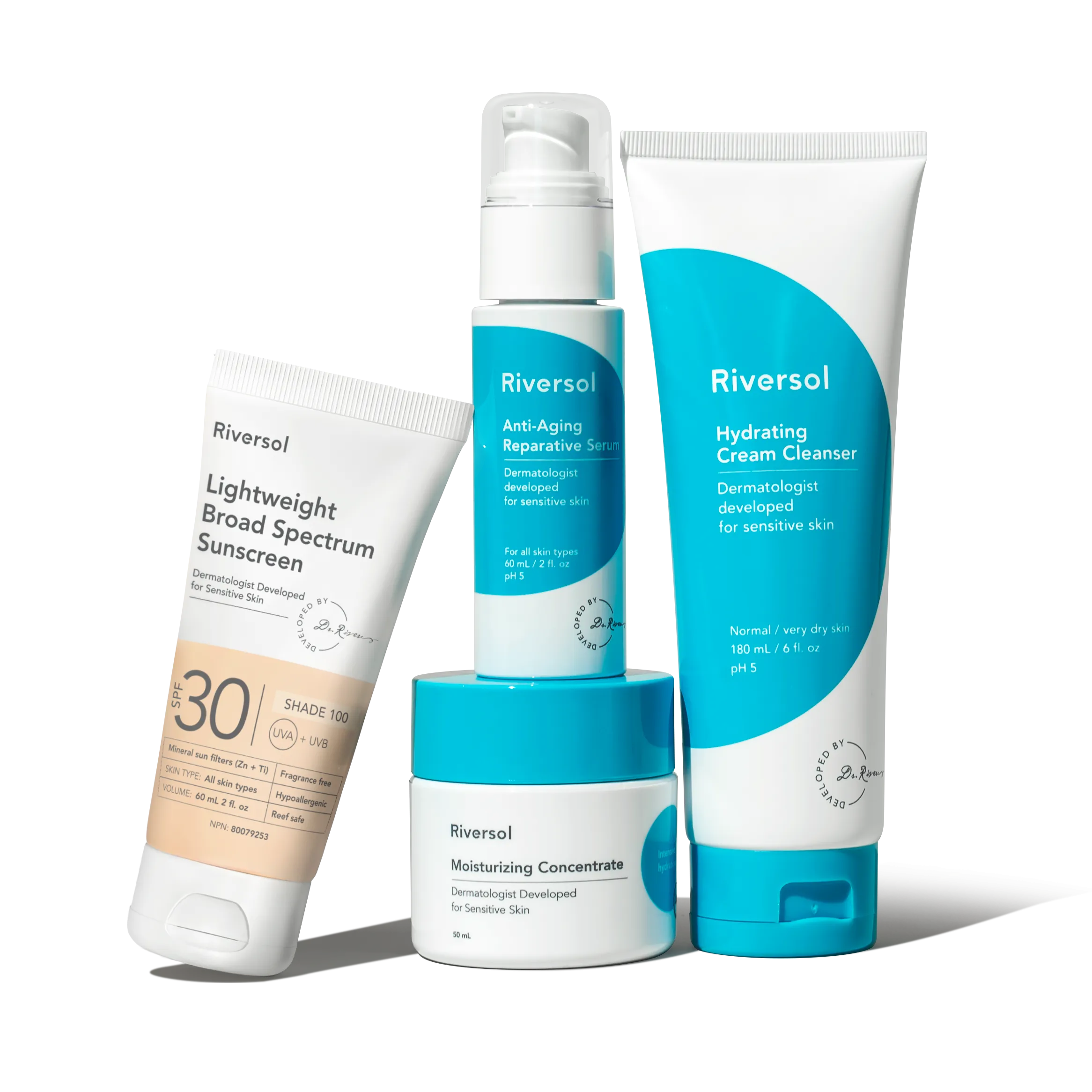 Anti-Aging Trio and Sunscreen