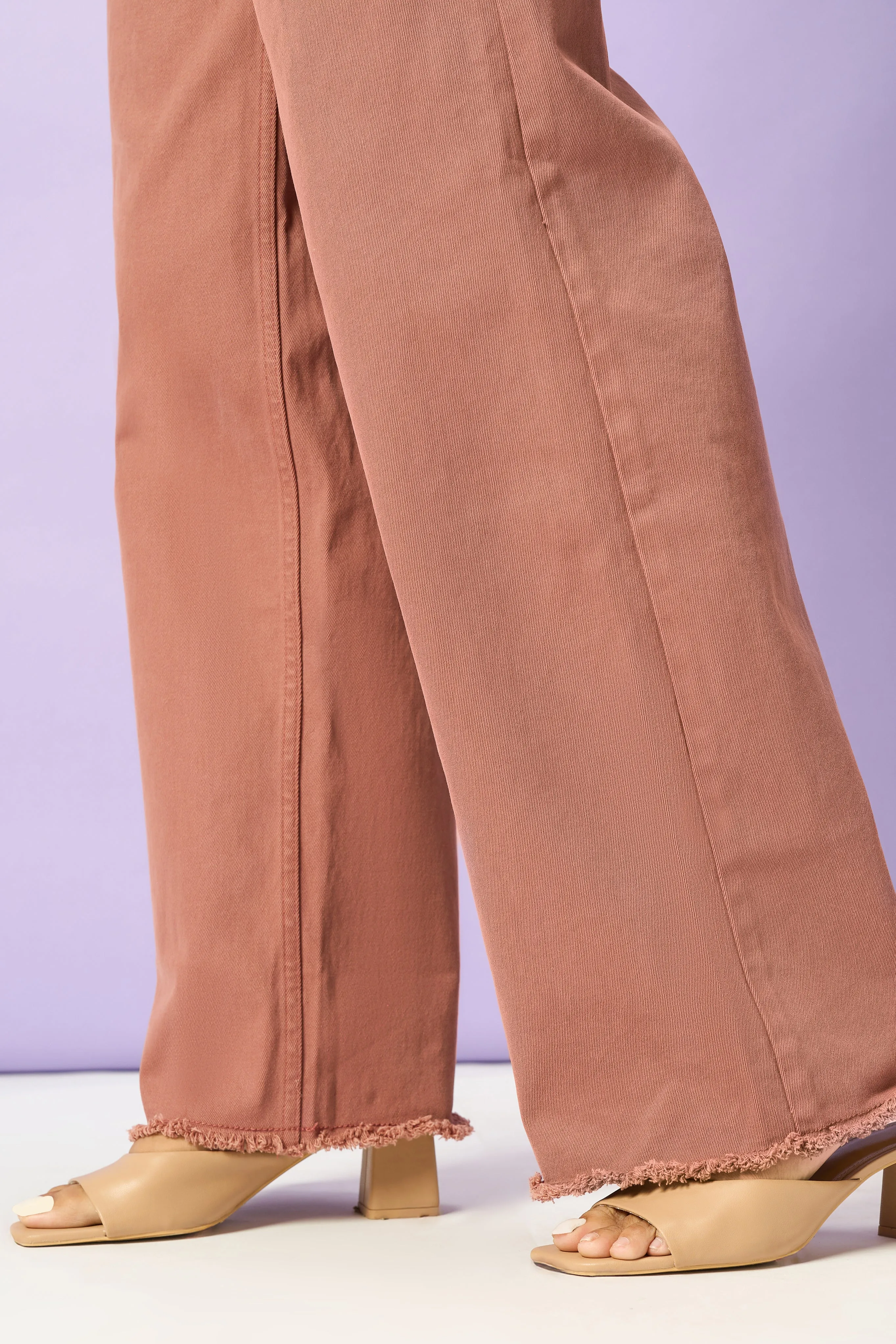 Autumn Blush Straight Fit Jeans