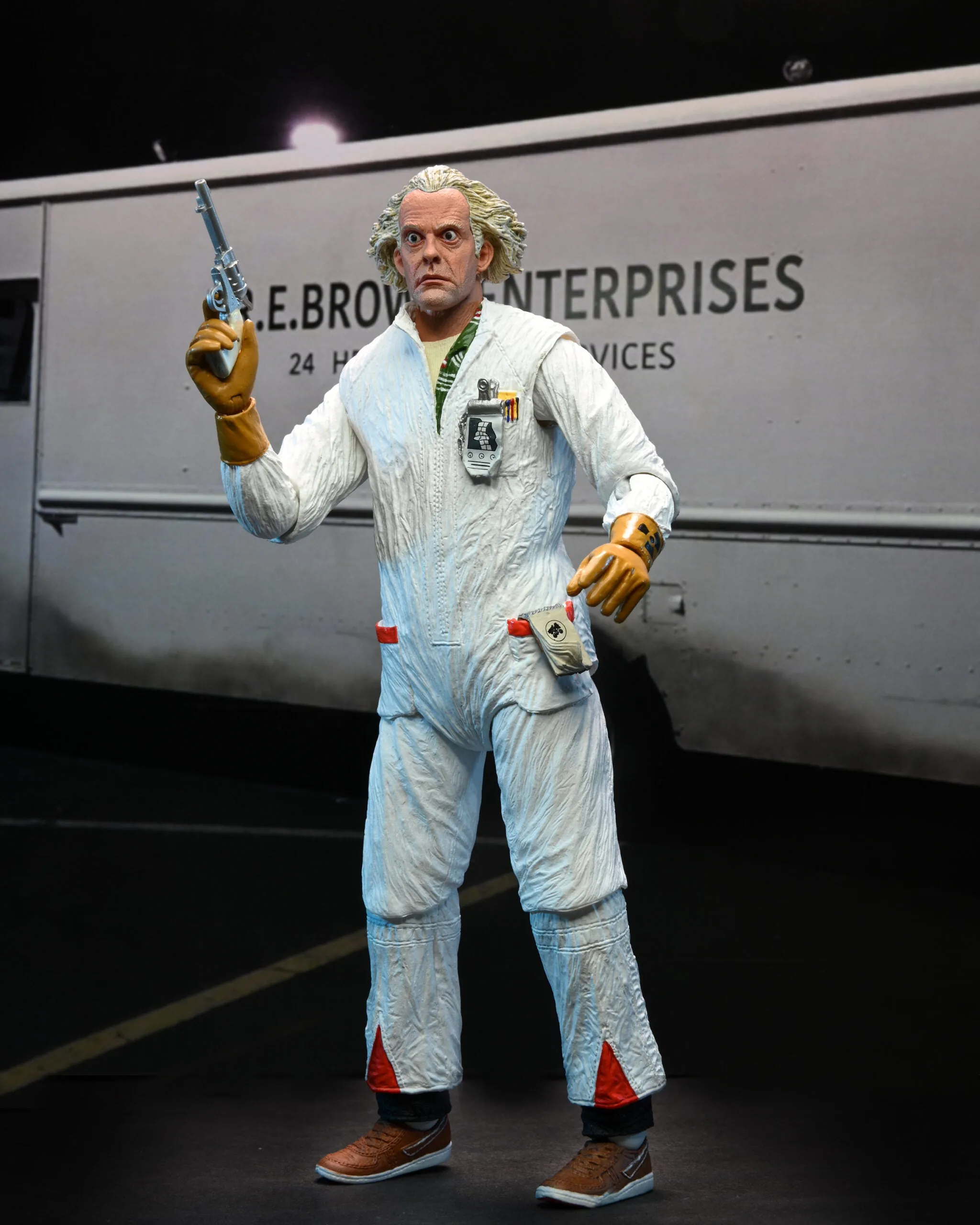 Back to the Future 7” Scale Action Figure – Ultimate Doc Brown 1985 - NECA