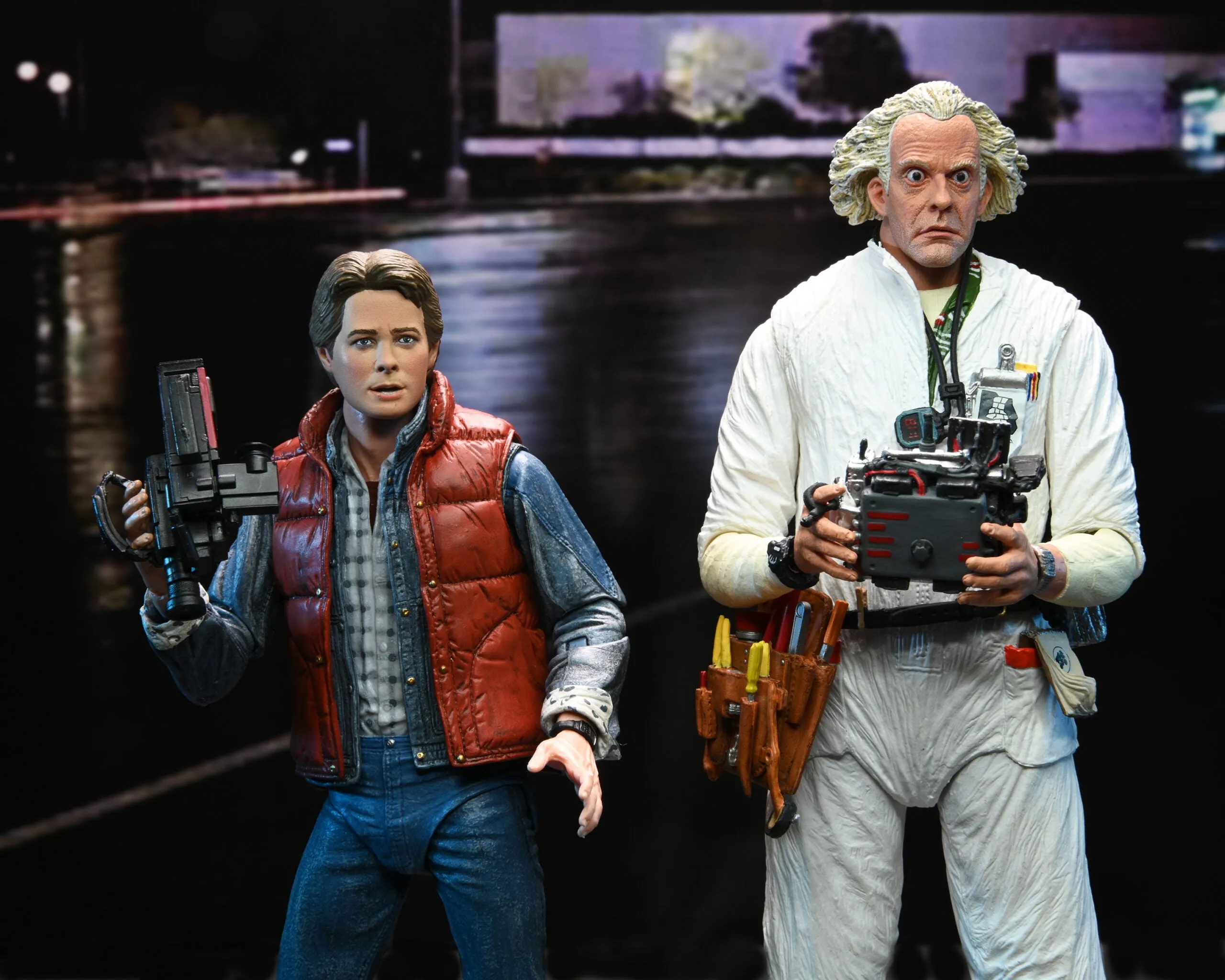 Back to the Future 7” Scale Action Figure – Ultimate Doc Brown 1985 - NECA