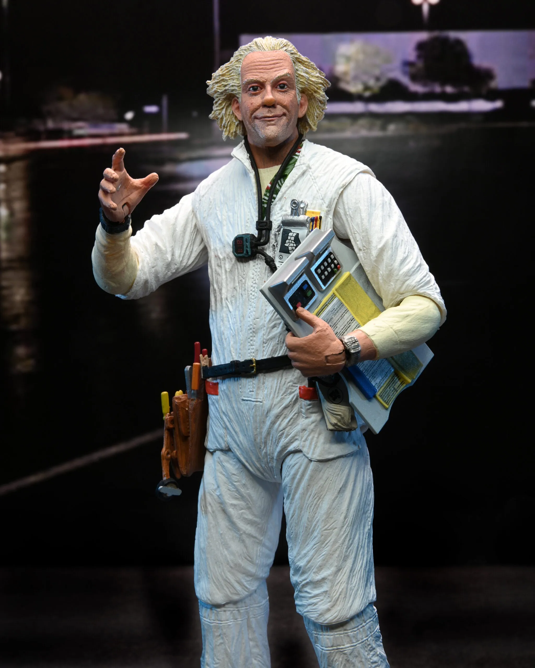 Back to the Future 7” Scale Action Figure – Ultimate Doc Brown 1985 - NECA