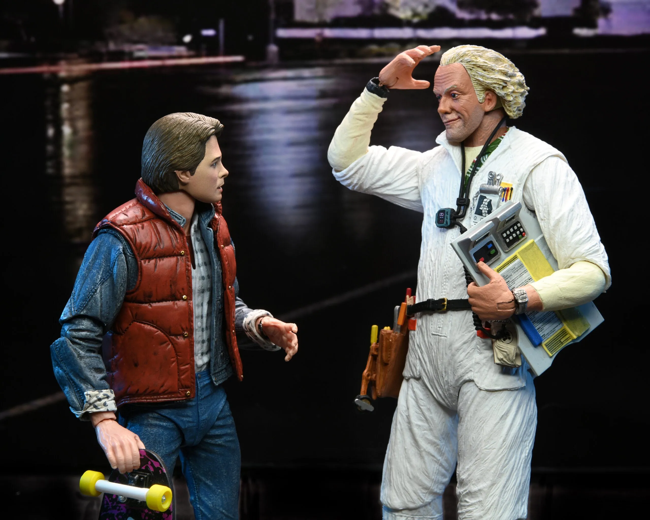 Back to the Future 7” Scale Action Figure – Ultimate Doc Brown 1985 - NECA