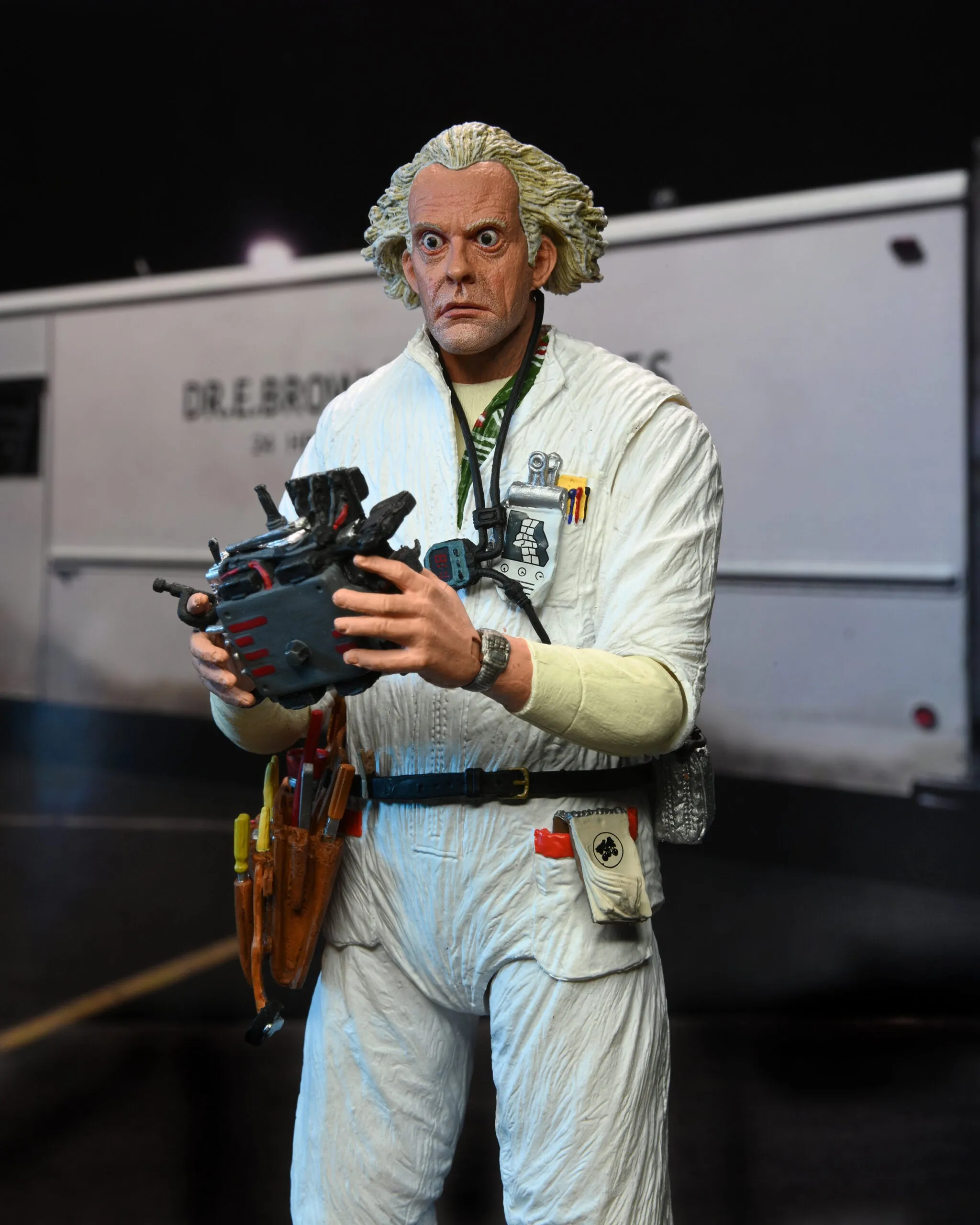 Back to the Future 7” Scale Action Figure – Ultimate Doc Brown 1985 - NECA