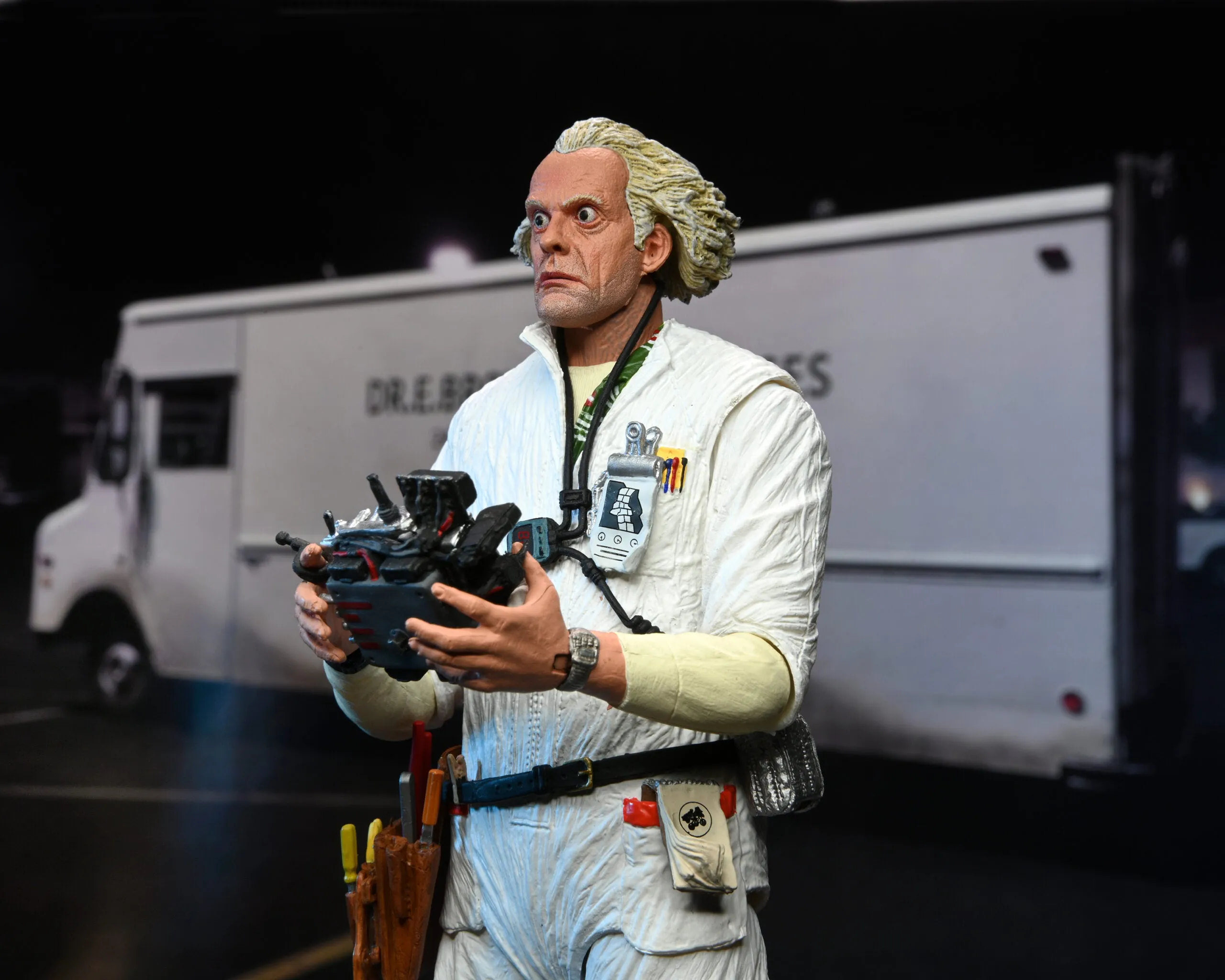 Back to the Future 7” Scale Action Figure – Ultimate Doc Brown 1985 - NECA