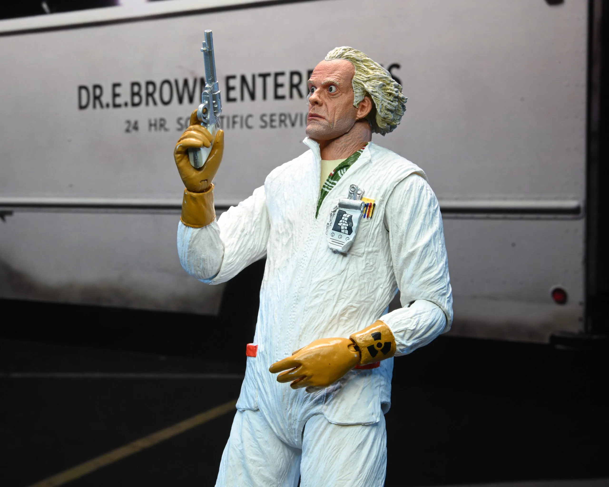 Back to the Future 7” Scale Action Figure – Ultimate Doc Brown 1985 - NECA