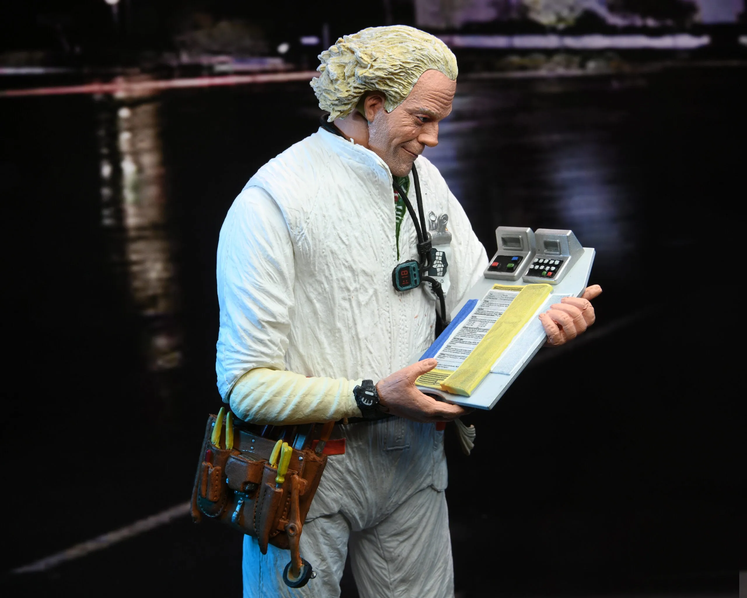 Back to the Future 7” Scale Action Figure – Ultimate Doc Brown 1985 - NECA