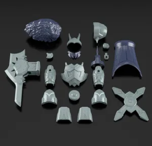 Bandai 30 Minutes Fantasy 30MF A-07 1/144 Class-Up Armor (Liber Viking) Accessory Model Kit (Japan Ver.)