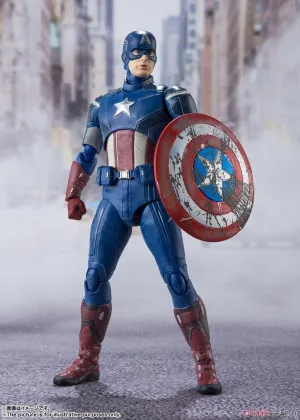 Bandai S.H.Figuarts Captain America Battle Damage Edition (Avengers)