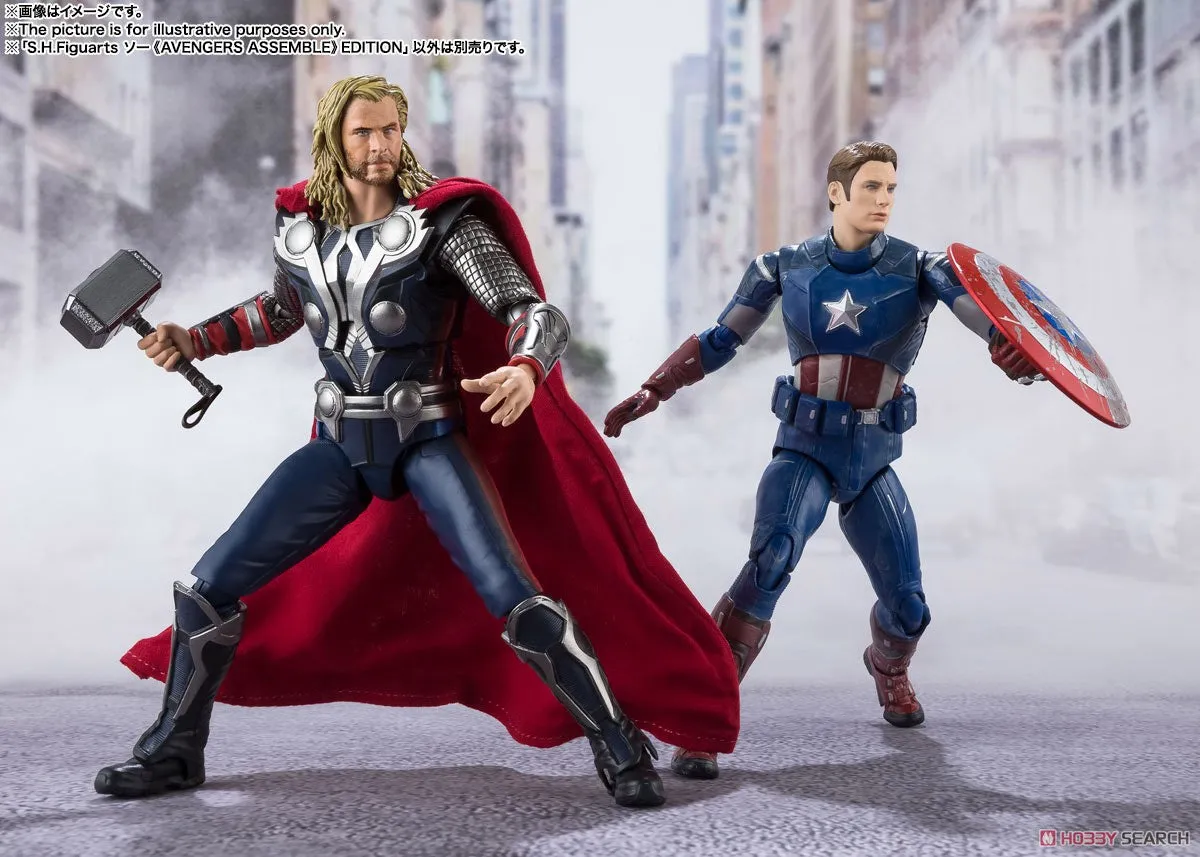 Bandai S.H.Figuarts Captain America Battle Damage Edition (Avengers)