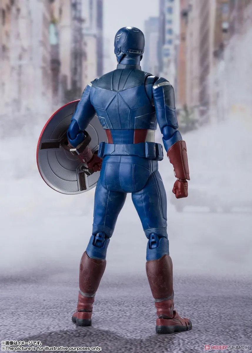 Bandai S.H.Figuarts Captain America Battle Damage Edition (Avengers)