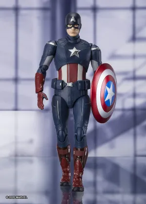 Bandai Tamashii Nations Avengers: Endgame S.H. Figuarts Action Figure Captain America cap