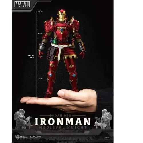 Beast Kingdom Medieval Knight Iron Man DAH-046 Dynamic 8-Ction Action Figure