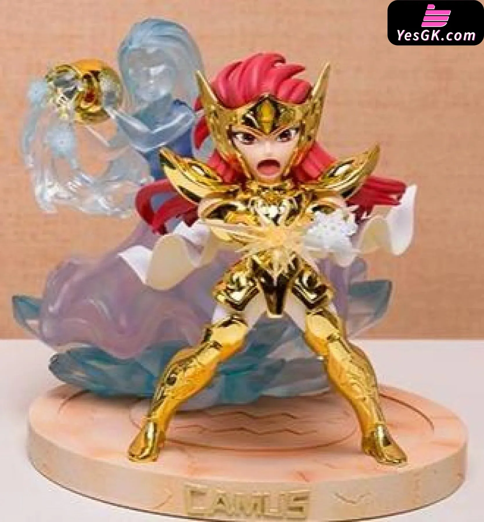 Camus Saint Seiya Aquarius Resin Statue - Long Yuan Ge X SC Studio [In Stock]