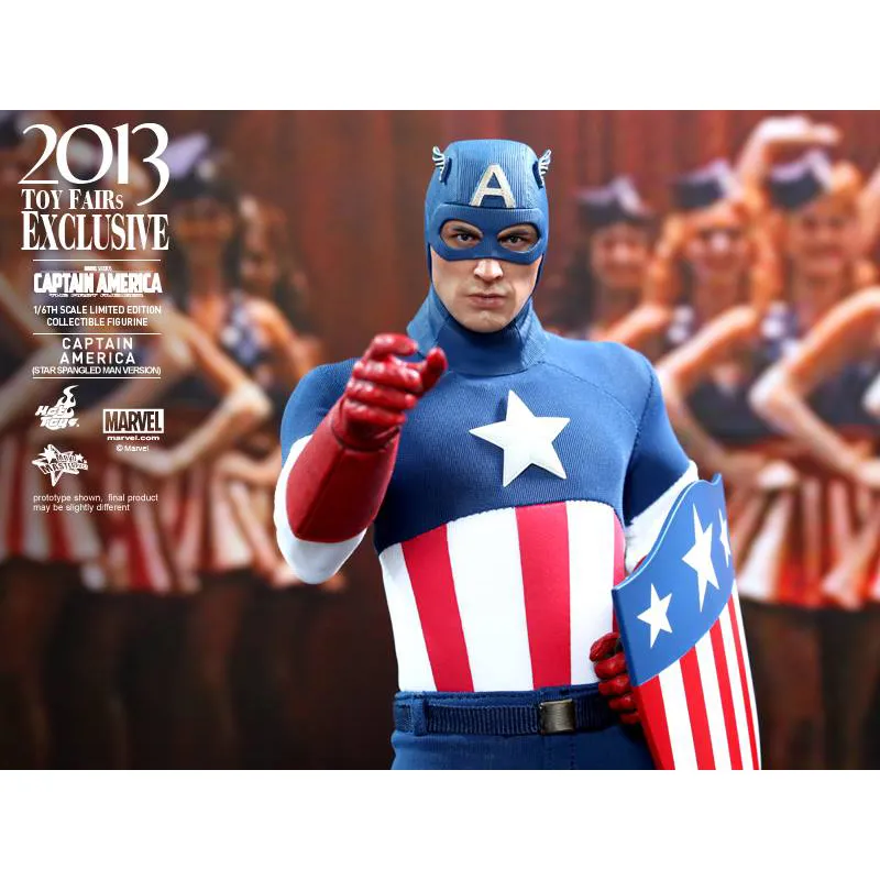 CAPTAIN AMERICA: EXCLUSIVE Captain America (Star Spangled Man Version) 1:6 Scale Figure