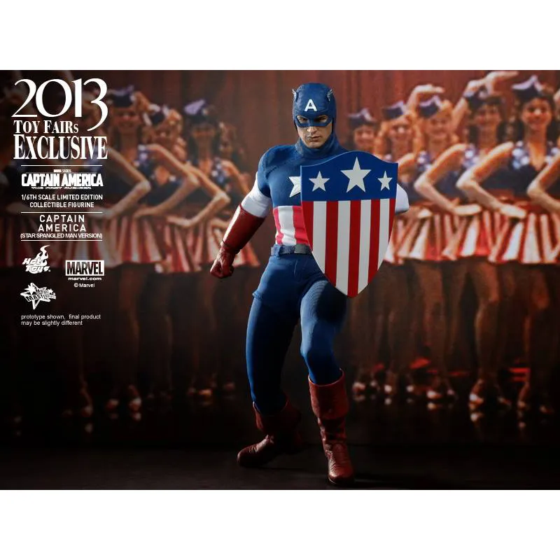 CAPTAIN AMERICA: EXCLUSIVE Captain America (Star Spangled Man Version) 1:6 Scale Figure