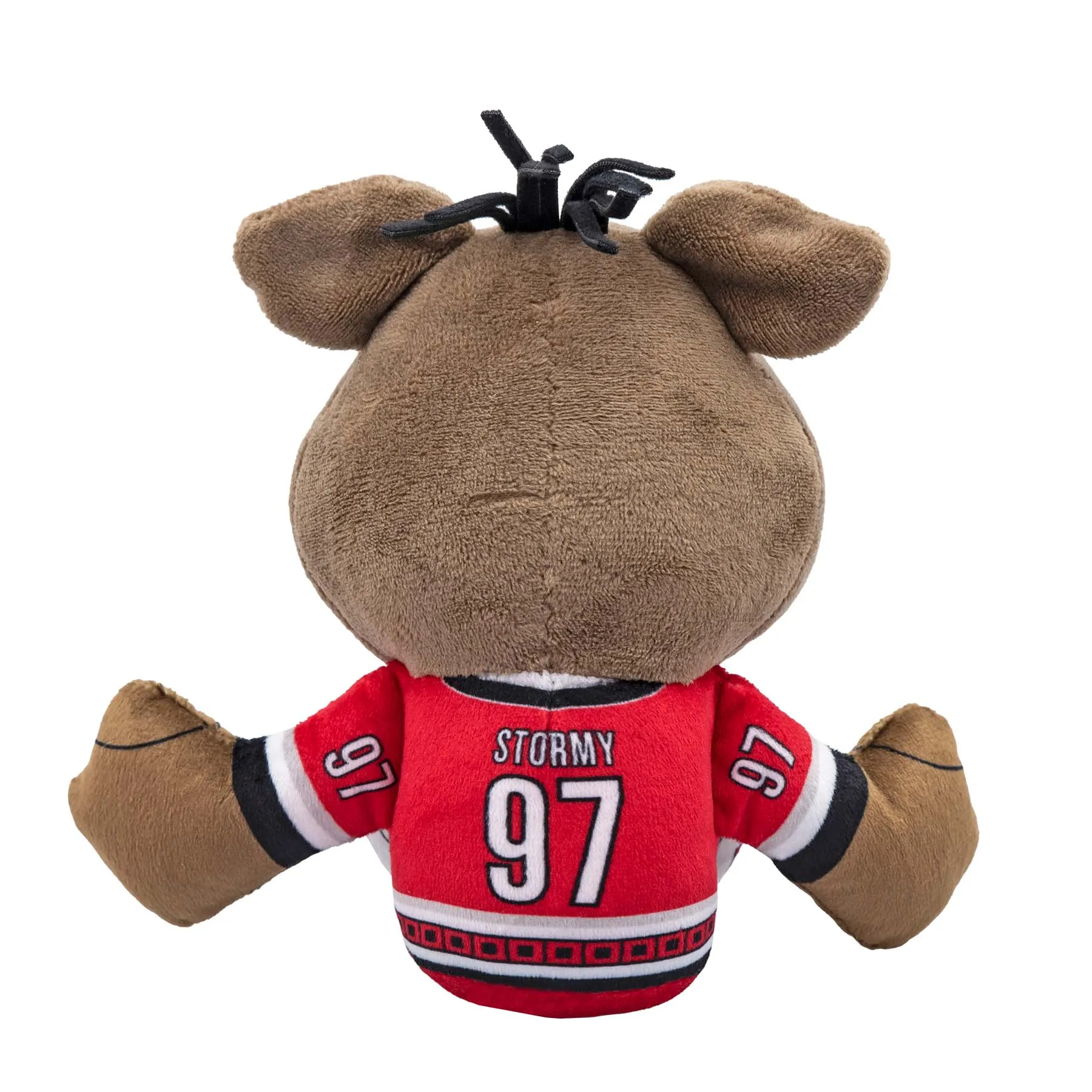 Carolina Hurricanes Stormy Mascot Bundle: 8" Black Uniform & Red Uniform Kuricha Plushies