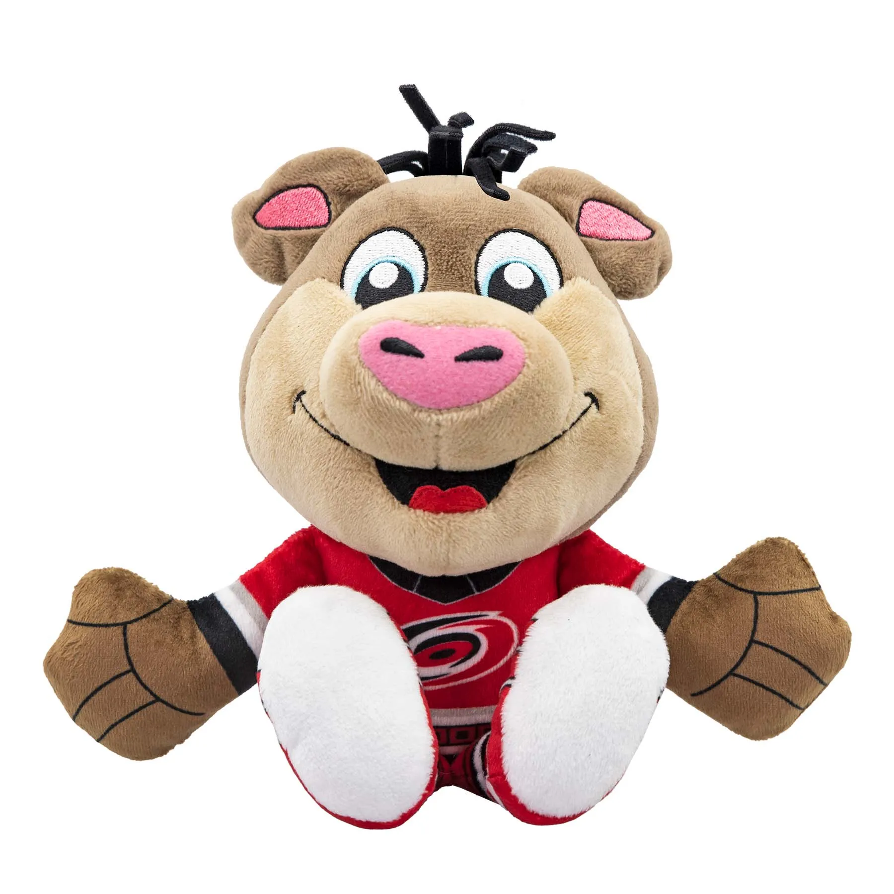 Carolina Hurricanes Stormy Mascot Bundle: 8" Black Uniform & Red Uniform Kuricha Plushies