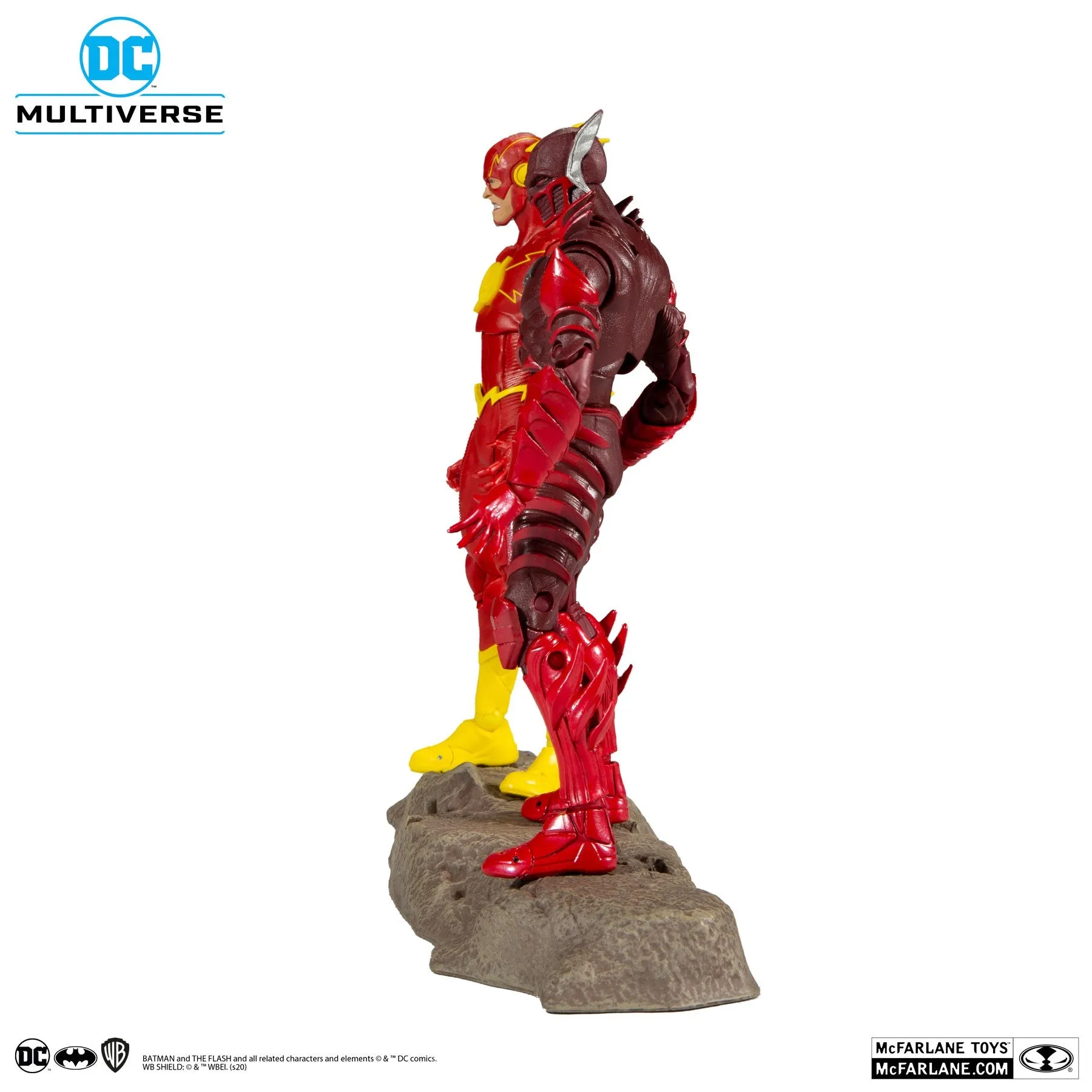 DC Multiverse Earth-52 Batman (Red Death) vs The Flash 7" Inch Action Figure 2-Pack - McFarlane Toys