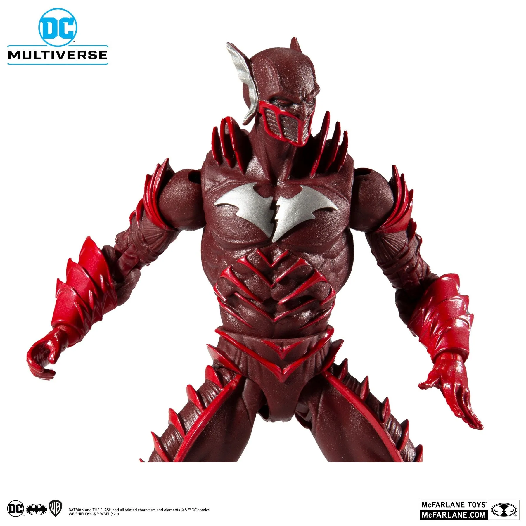 DC Multiverse Earth-52 Batman (Red Death) vs The Flash 7" Inch Action Figure 2-Pack - McFarlane Toys