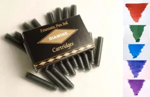 Diamine Ink Cartridge in Regal 20 - Pack of 20