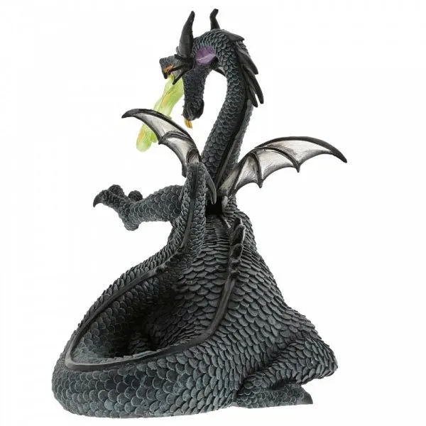 Disney Maleficent Dragon Hand Finished Cast Stone Figurine