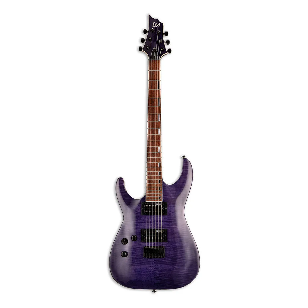 ESP LTD H200 Left Handed See Through Purple