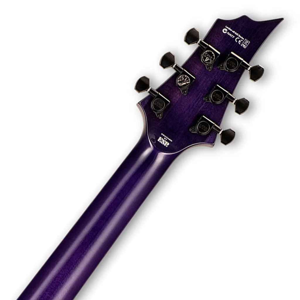 ESP LTD H200 Left Handed See Through Purple