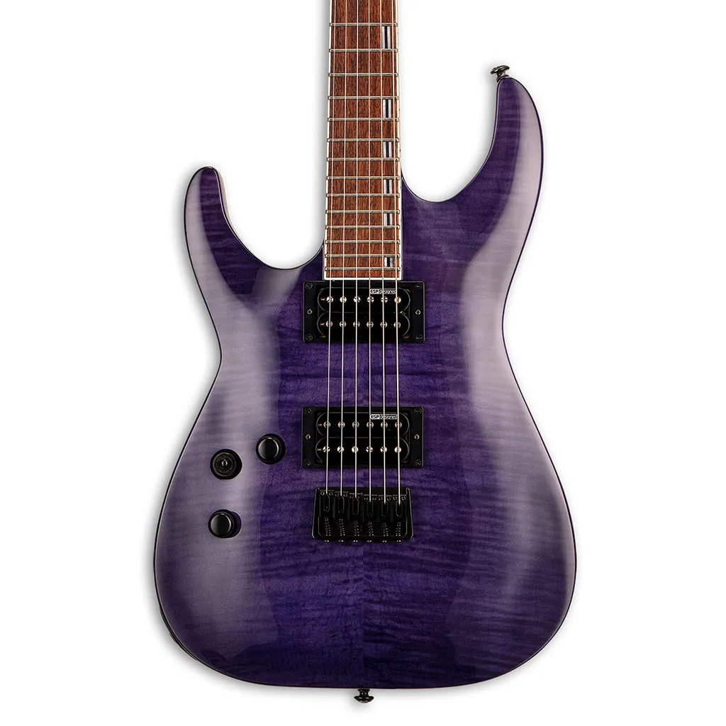 ESP LTD H200 Left Handed See Through Purple