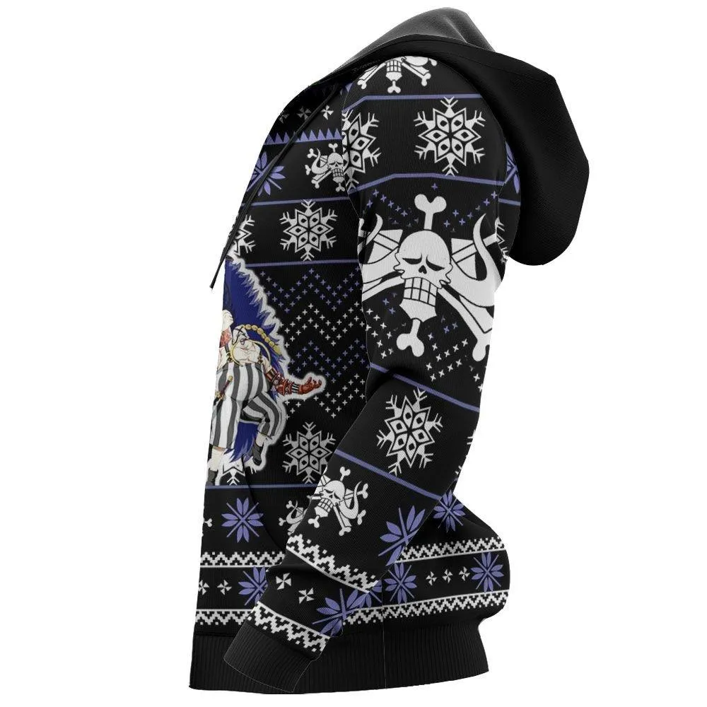 Giftngon - Kaido Beast Pirates Ugly Christmas Sweater Custom Anime One Piece Xmas Gifts