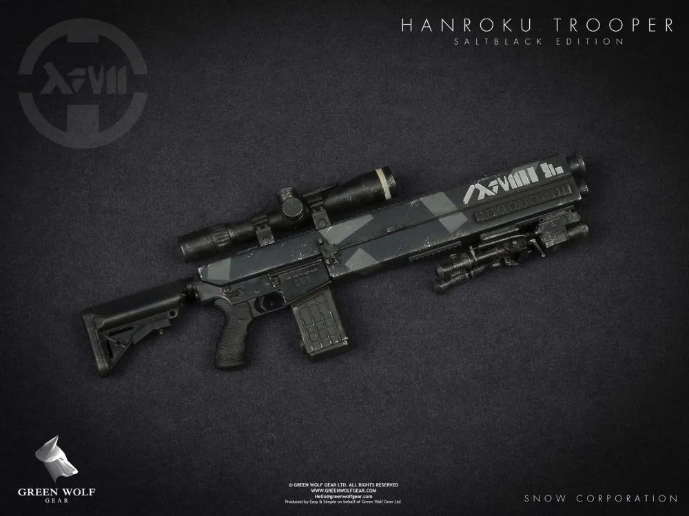 GREEN WOLF GEAR - 13 PROJECT - HANROKU TROOPER SALT BLACK EDITION 1/6 (REGULAR)