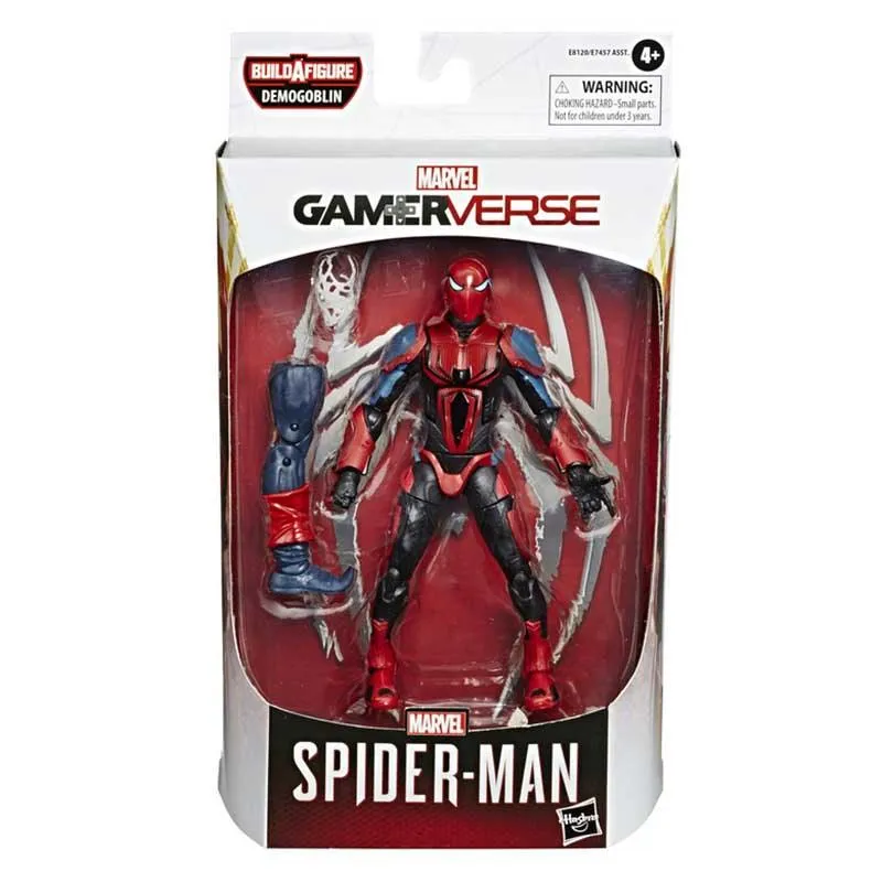 Hasbro Marvel Spider-Man Legends Gamerverse Series 6-inch Collectible Action Figure Spider-Armor MK III Toy, With Build-A-Figure Piece and Accessory