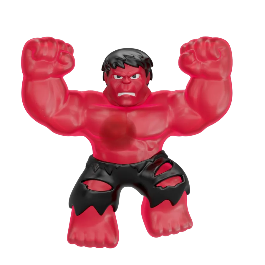 Heroes Of Goo Jit Zu Marvel S7 - Red Smash Hulk Goo Shifter