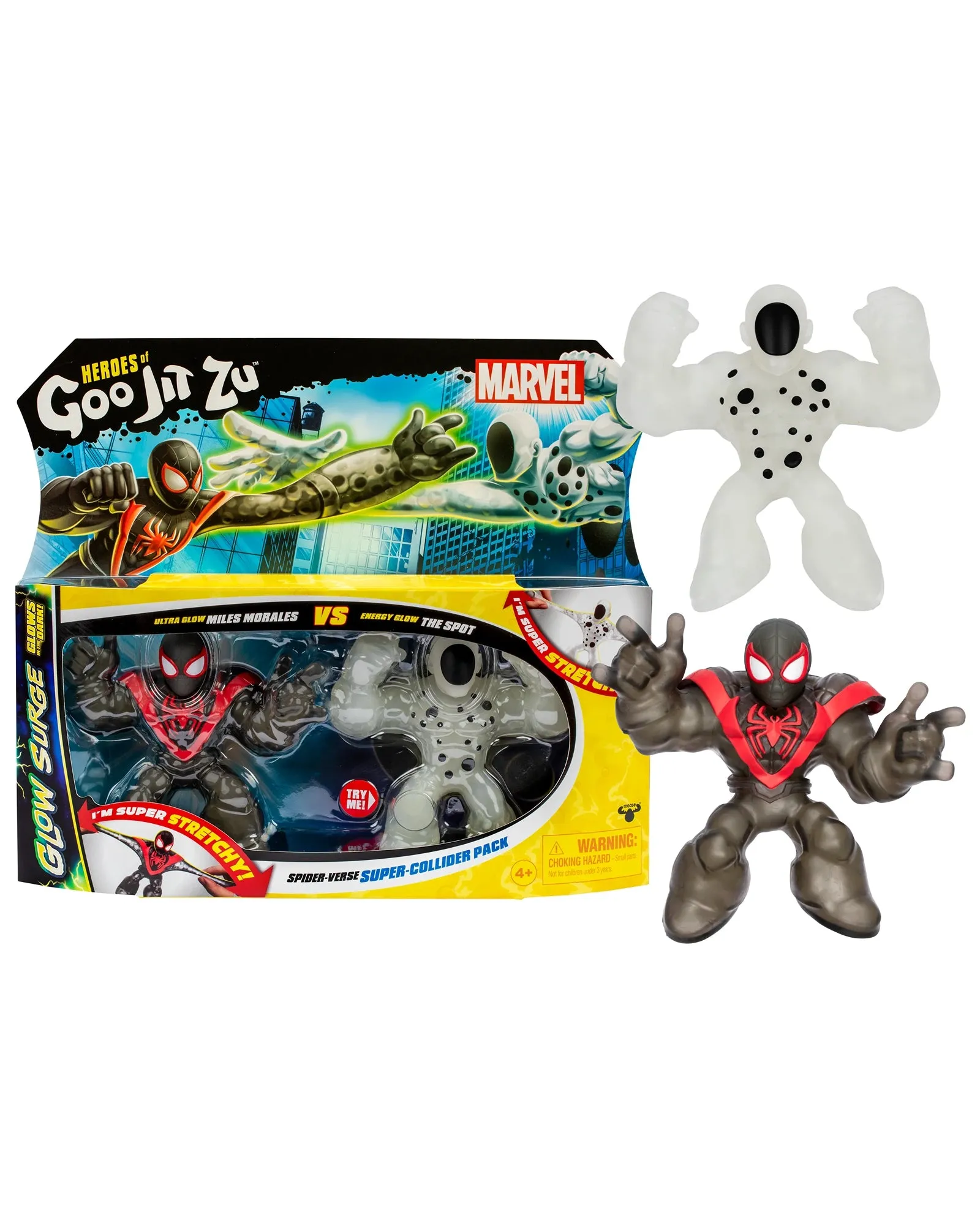 Heroes Of Goo Jit Zu Marvel S9 Glow Surge Versus Pack