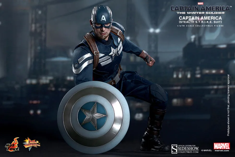 Hot Toys 1/6 Captain America Stealth S.T.R.I.K.E. Suit Sixth Scale Figure MMS242