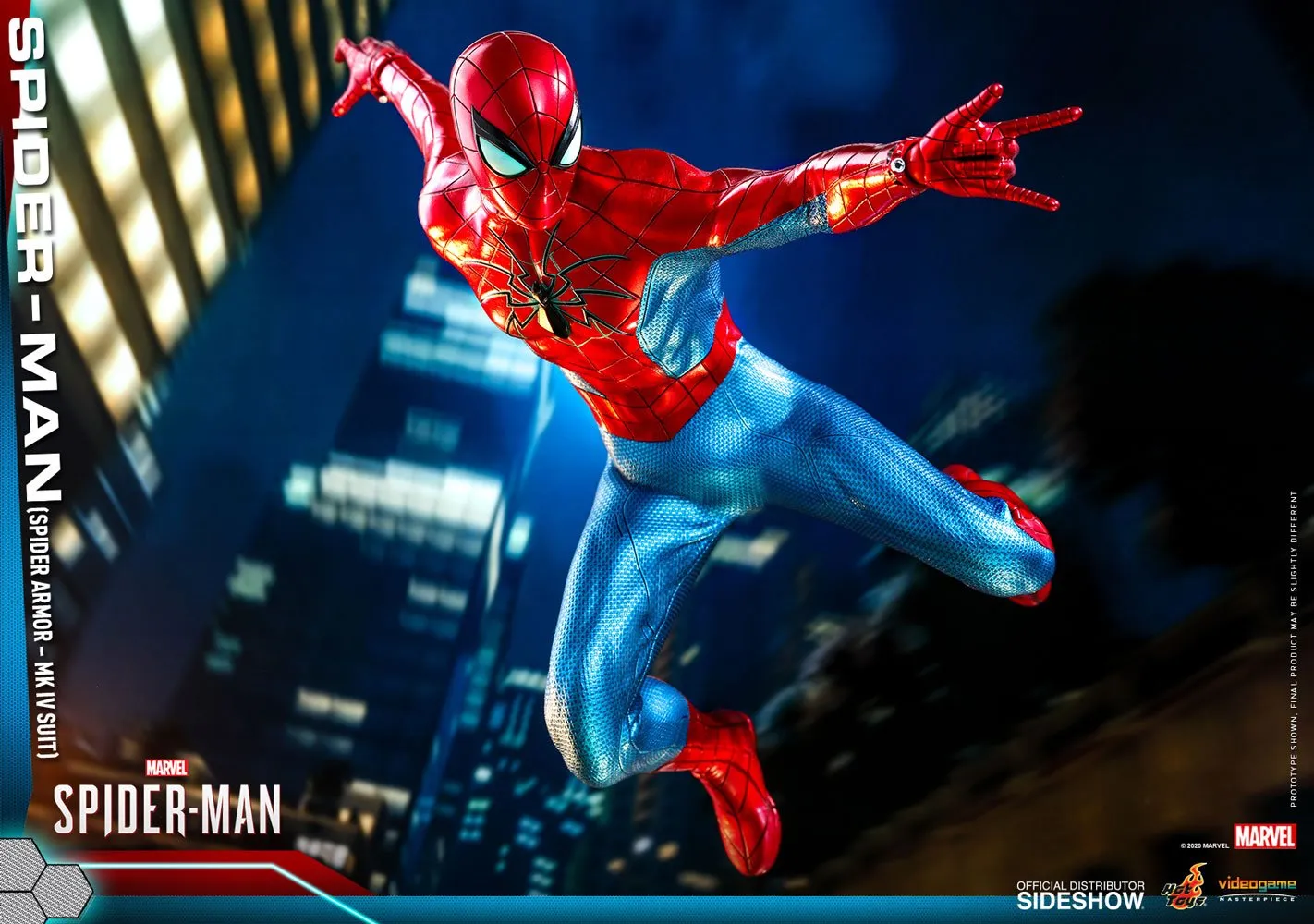 Hot Toys - 1/6 Scale Figure - Spider-Man (Spider-Armor MK IV Suit)