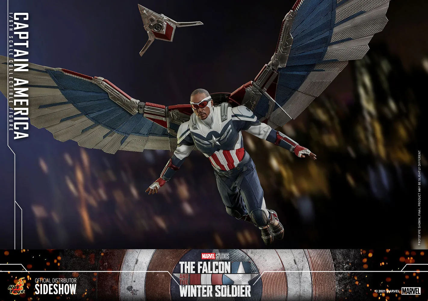 Hot Toys - Captain America Sixth Scale Figure (The Falcon and the Winter Soldier)