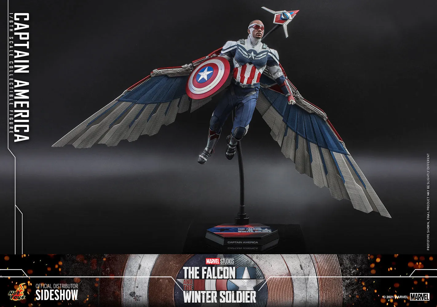 Hot Toys - Captain America Sixth Scale Figure (The Falcon and the Winter Soldier)