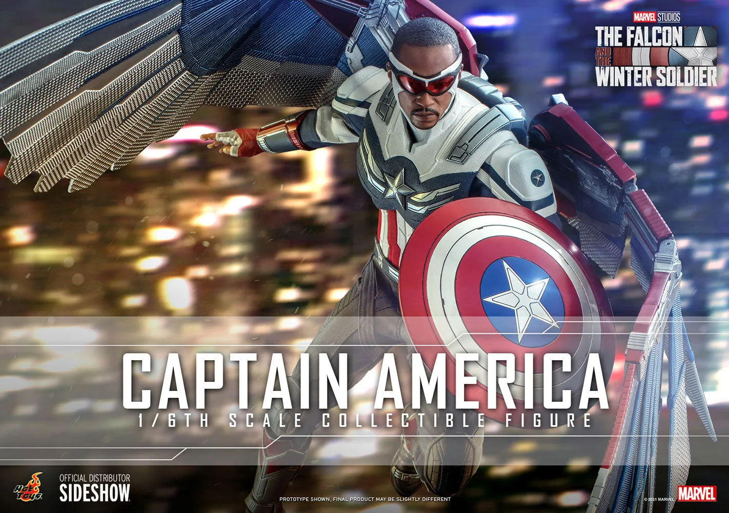 Hot Toys - Captain America Sixth Scale Figure (The Falcon and the Winter Soldier)