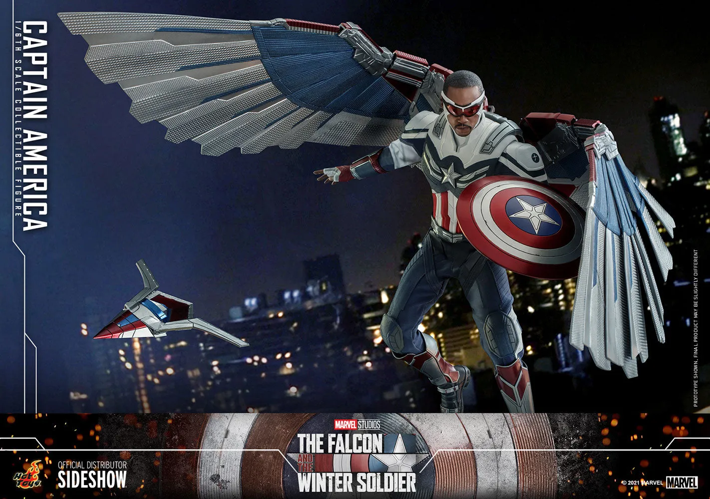 Hot Toys - Captain America Sixth Scale Figure (The Falcon and the Winter Soldier)