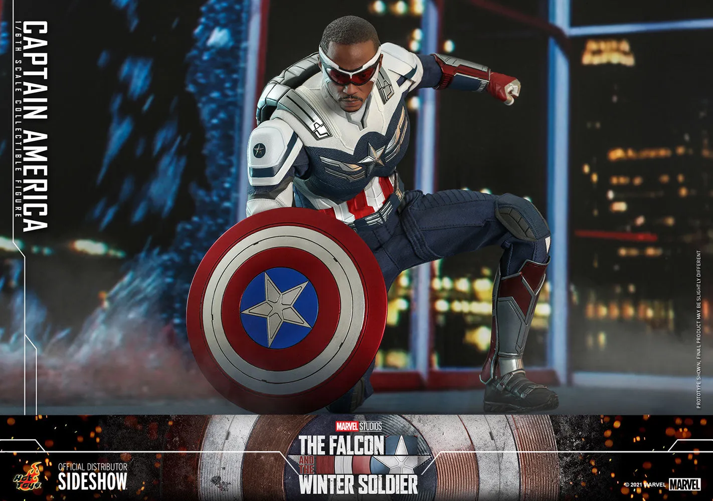 Hot Toys - Captain America Sixth Scale Figure (The Falcon and the Winter Soldier)